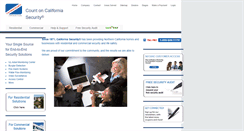Desktop Screenshot of calsecurity.com